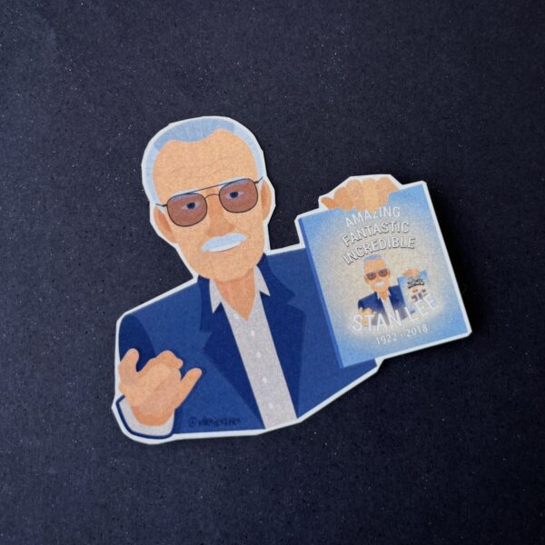Stan Lee - Adesivo